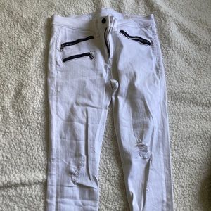 rag and bone white jeans size 29